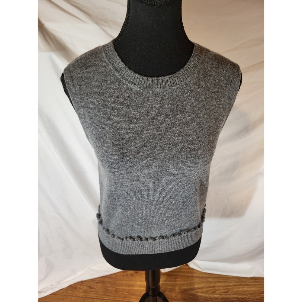 MAGASCHONI Cashmere Knit Top NWT $198 Size S